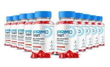 Primo TRT Gummies,  All Natural Formula, Maximum Strength, PrimoTRT (10 pack)