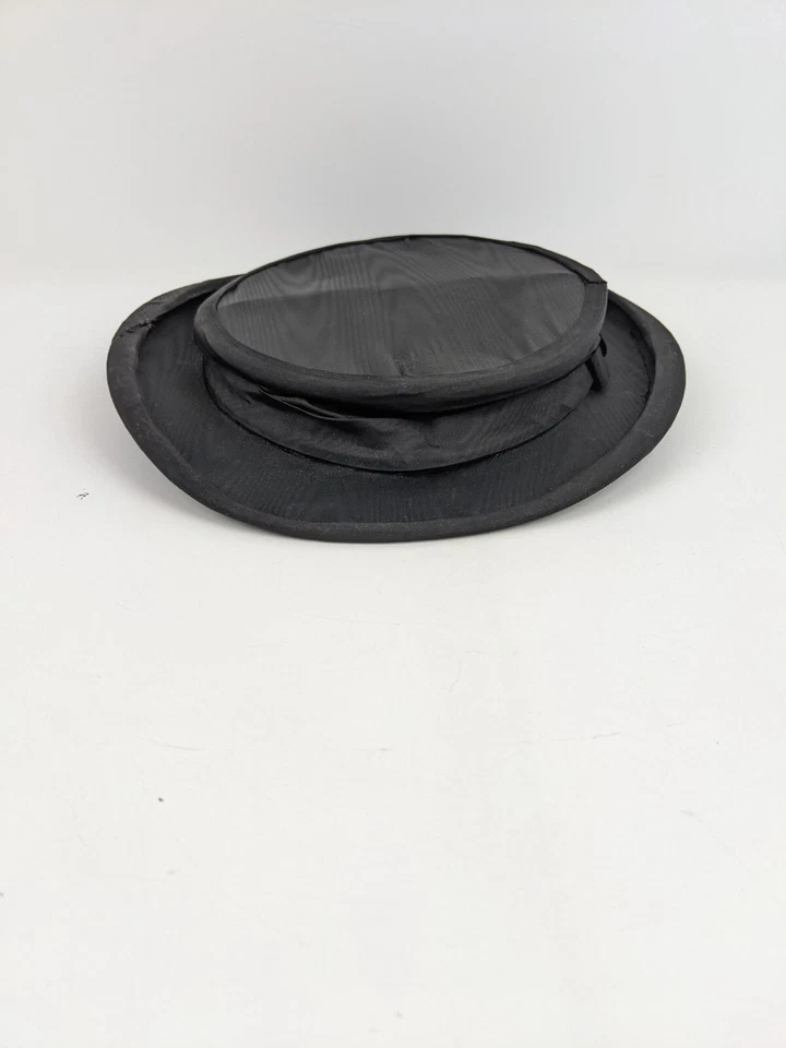 ANTIGUO SOMBRERO DE COPA DE ÓPERA PLEGABLE DE SEDA GIBUS Foto 2 de 4