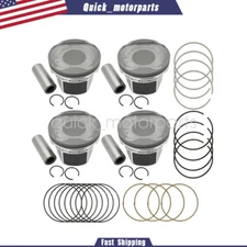 New Pistons & Rings Kit For 07-13 Toyota Camry RAV4 Scion tC Lexus 2.4 2AZFE