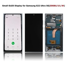 Small OLED Display LCD Screen Replacement For Samsung Galaxy S22 Ultra S908U/U1