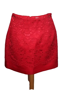 JUPE COURTE FEMME °°° H&M °°° DENTELLE . TAILLE 34 - Photo 1/4