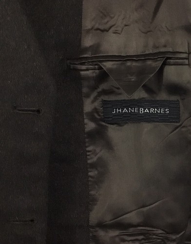 Jhane Barnes Sport Coat Men’s 42R Brown 100% Cashmere 3-Button Blazer Italy - Picture 7 of 11