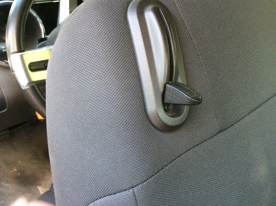 Perilla palanca liberación asiento ford mustang 2005-2014 año 5R3Z-6362762-AAC 2 piezas Foto 2 de 4