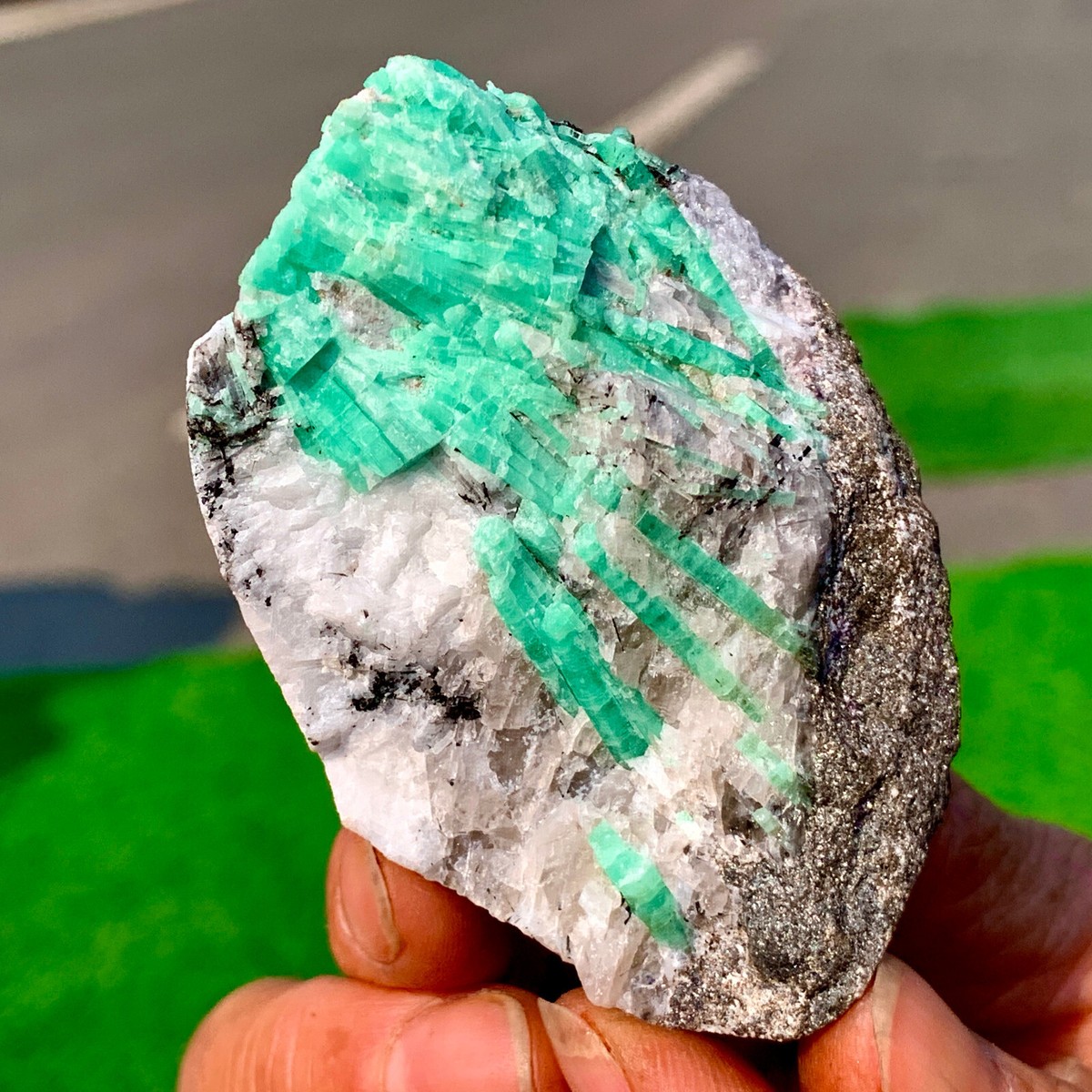 71G Natural Rare Emerald Gem CrystalMineral Specimen/China | eBay