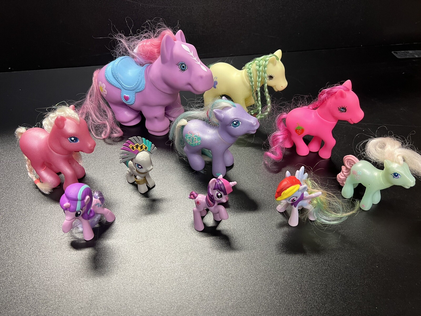 Vintage 1980s My Little Pony Lot of 10 Collectible Toys