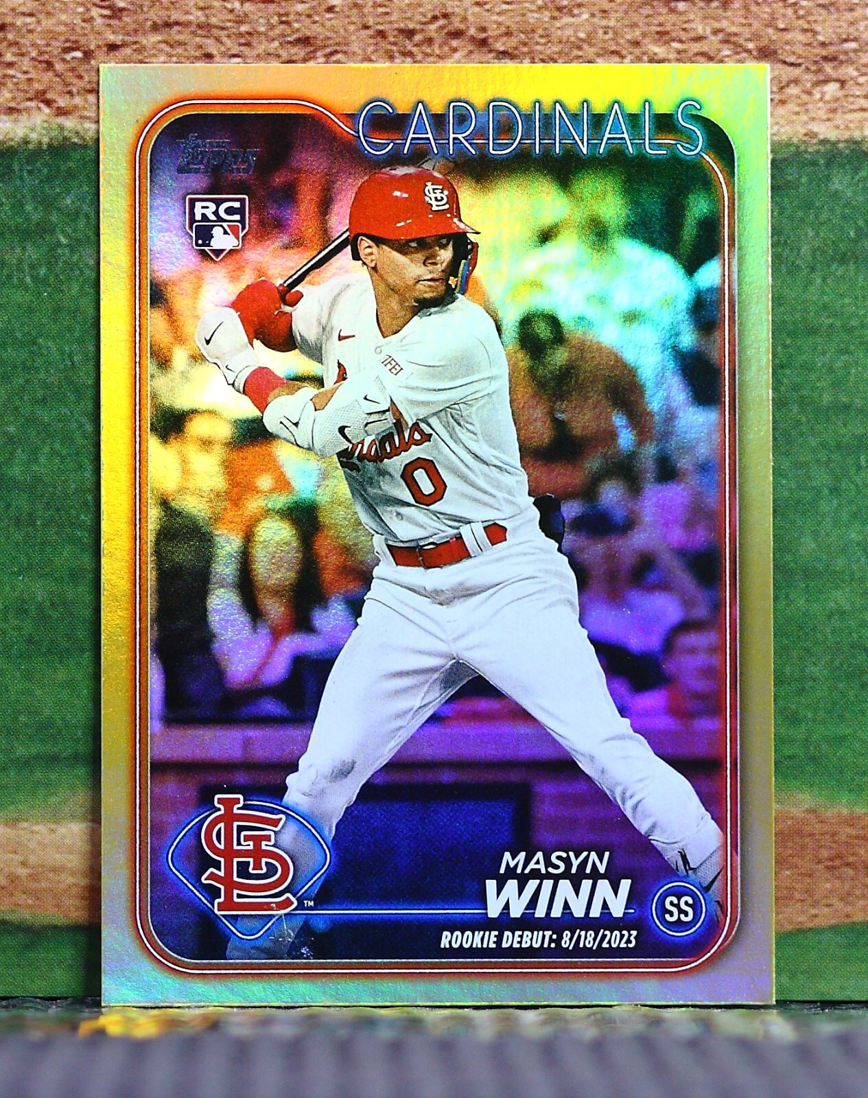 MASYN WINN  -  2024 TOPPS UPDATE GOLD RAINBOW FOIL #US272