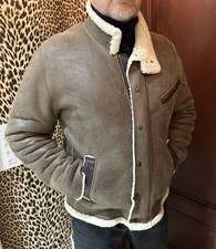 Dolche Gabbana Merino Lambs Wool Winter Jacket 58/xxl Brown