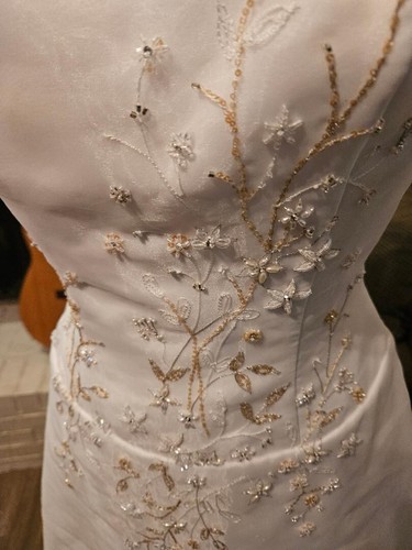 Elegant Classy Casablanca 1697 Size 10 White - Very Jackie O - Timeless - Picture 6 of 15