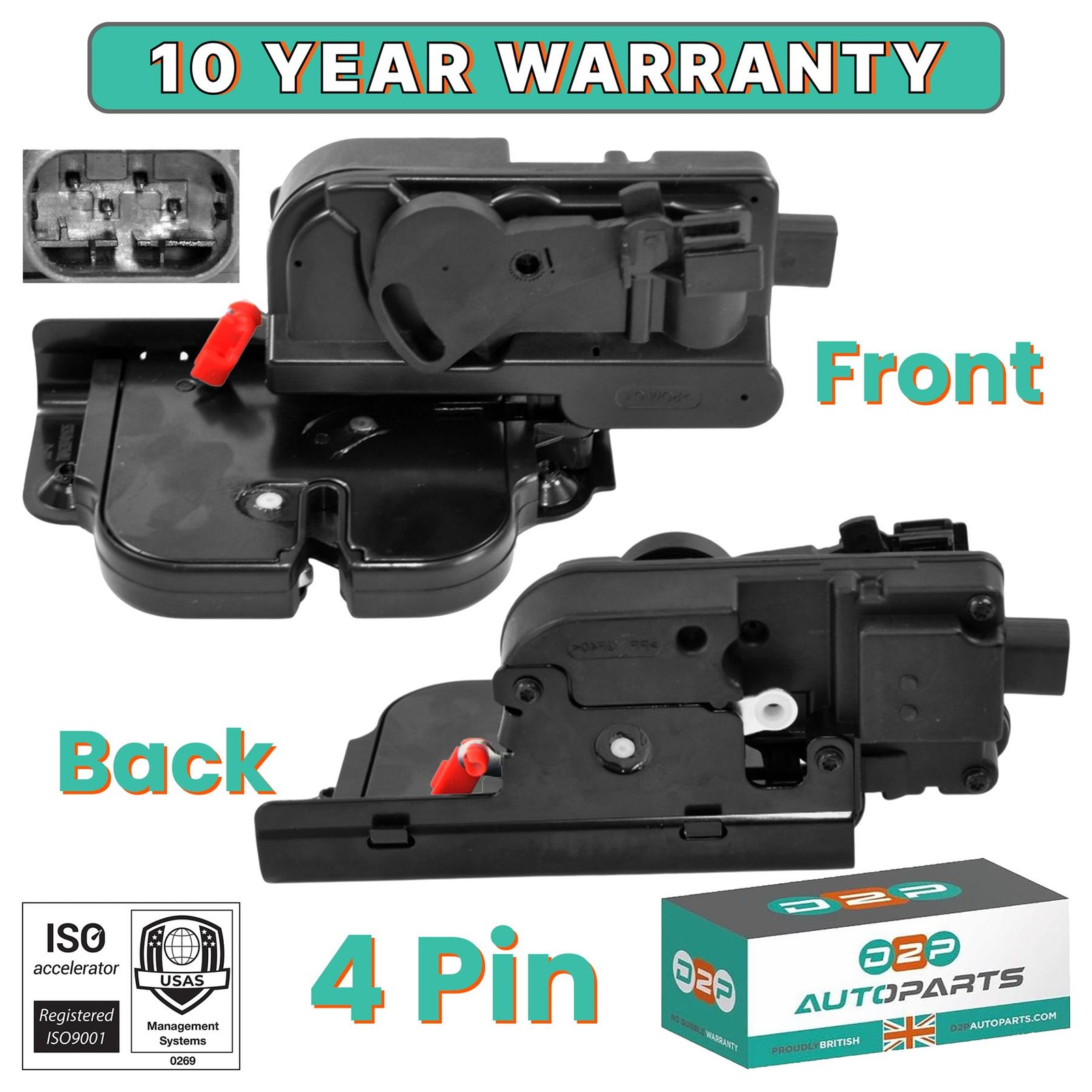 REAR TAILGATE LOCK ACTUATOR A6397401635 FOR MERCEDES VIANO VITO/MIXTO W639