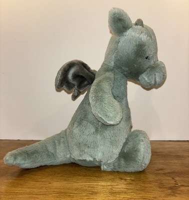 Jellycat BASHFUL DRAGON Green Plush Medium 12
