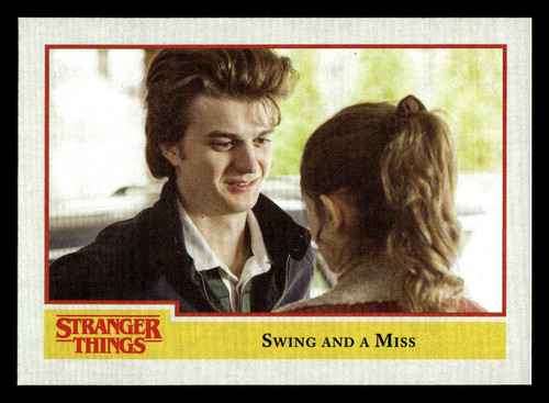 Topps Stranger Things #66 2018 Swing and a Miss - Imagen 1 de 2