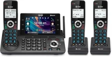 AT&T 3-Handset Cordless Telephone for Home or Business with Answering Machine