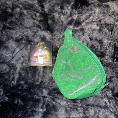 2025 ABSOLUT X WICKED LIMITED EDITION Green Pink Sequin Bottle Cozy