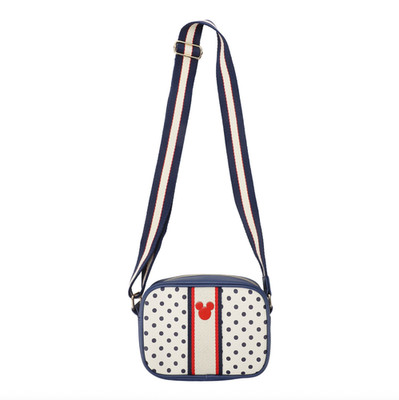Disney Mickey Mouse Polka-Dotted Crossbody Purse