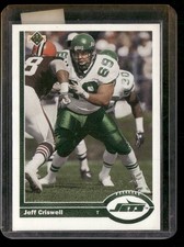 1991 Upper Deck - Jeff Criswell #689 FAST SHIPPING BUY 5 GET 5 FREE NY JETS NFL 