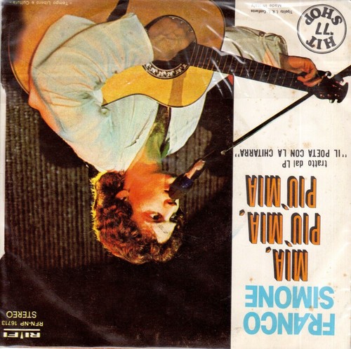 Franco Simone: Mia, Più Mia, Più Mia / Il Vecchio Del Carrozzone - 45 Giri - Foto 2 di 2