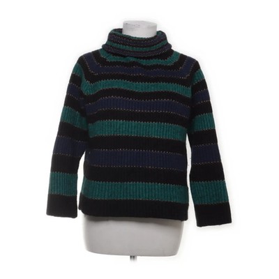 Drykorn, Rollkragenpullover, Größe: M, Schwarz/Blau/Grün #WlW