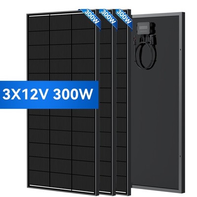 300W 600W 900W 1800W Watt N-Type Solar Panel 12V Mono RV Home Off-Grid Boat 18BB