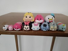 DISNEY Eeyore Alice Dumbo Minnie Piglet Olaf TSUM TSUM Toy Vinyl 11 Figure Lot