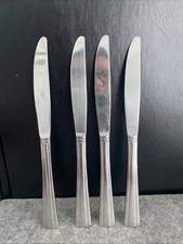 5 CUISINART 18/10 Stainless GEO Dinner Knives Flatware Korea