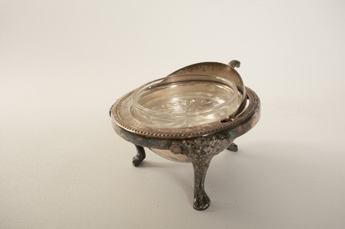 Silverplate Covered Caviar Bowl (UW4/JSF6) Rogeers 1883 Silver on Copper - Picture 2 of 14