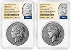2026 Morgan Peace Enhanced Uncirculated 250th Privy NGC MS70 First Day Issue Pre