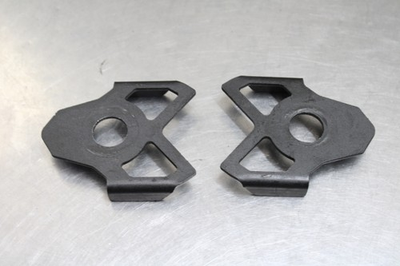 #ad #ad 24 26 KAWASAKI NINJA 500 EX500 SWINGARM CHAIN TENSIONER ADJUSTMENT BRACKETS $23.64