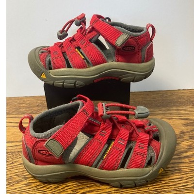 Keen Newport H2 Red Waterproof Sport Sandals Toddler Boys Girls Size 10 1009949