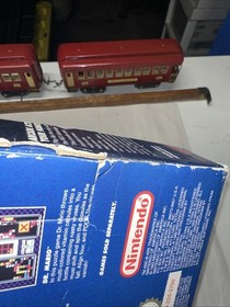 Nintendo NES Top Loader Console System Control Deck - BOX ONLY - No Console