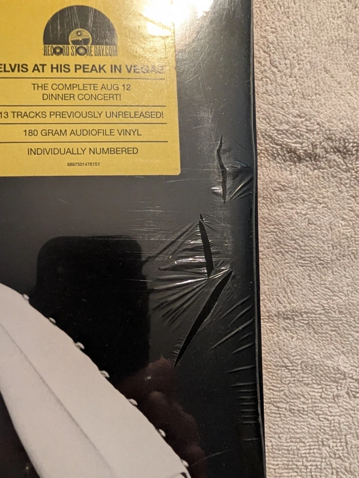 SEALED Elvis Presley Live Showroom Internationale 1970 2 LP US 180g Vinyl RSD #d - Image 2 of 4