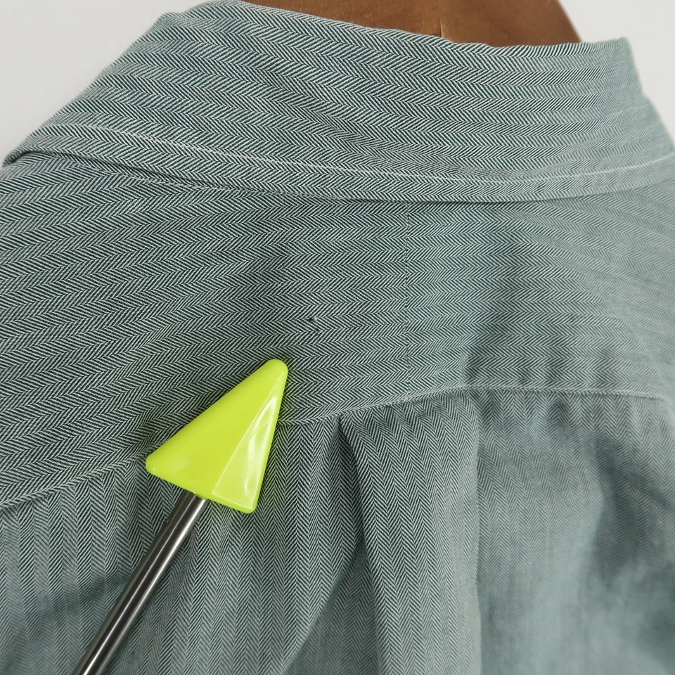 Camisa Ralph Lauren Yarmouth Abotonada Para Hombre 17 34/35 Verde Salvia Manga Larga Foto 4 de 4