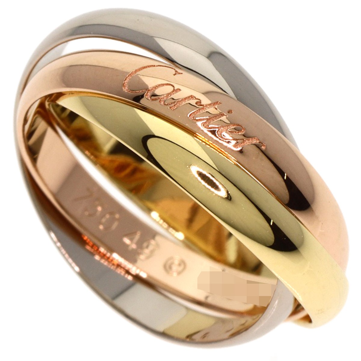 CARTIER  Trinity Small #49 Current Model Ring K18… - image 1