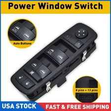 Front Left Master Window Switch 68084001AD Fit Dodge Journey 2011-2016 2.4L 3.6L