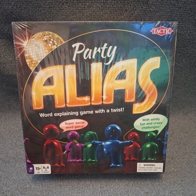 Party Alias Wort Brettspiel Taktik Spiele Nacht Spaß! Factory Sealed Brandneu!