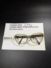 Coach HC 8232 550813 Olive Brown Eyeglasses Sunglasses Frame 56-17-140 Eyewear