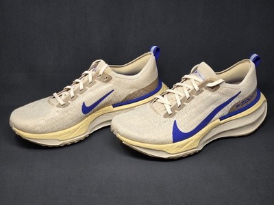 Nike ZoomX Invincible Run 3 Mens Size 11 Beige Tan Blue Shoes HF4309-126 NBY