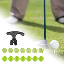 14 Pieces Golf Shoe Spikes Non Slip Practical Golf Shoe Accessories and Tool
