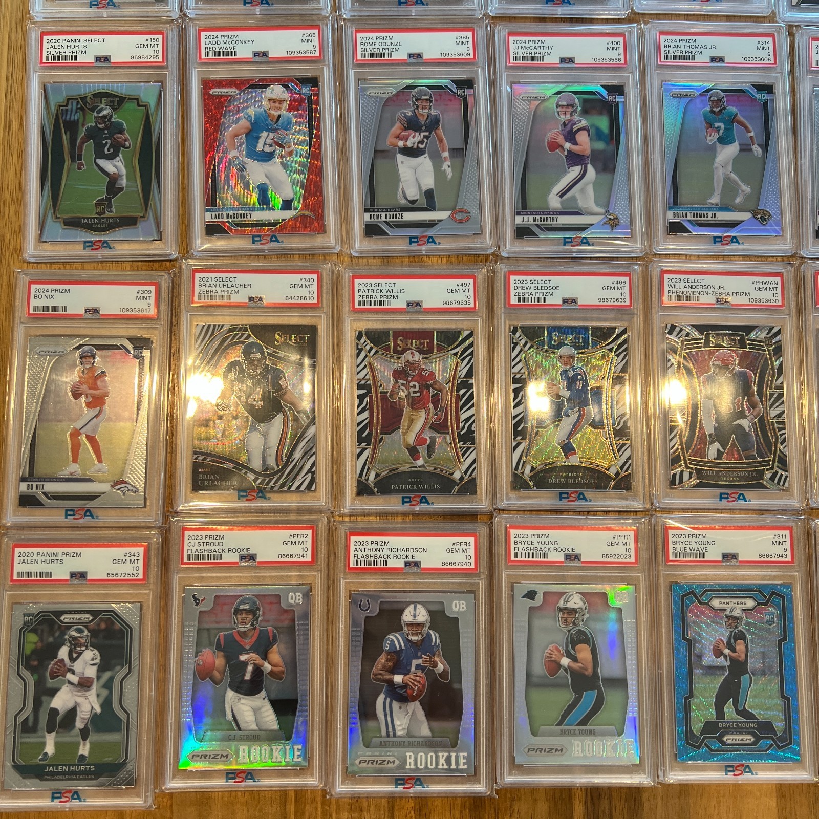Ultimate Football SLAB Mystery Chase Pack Guaranteed One PSA Graded Card!  view 10