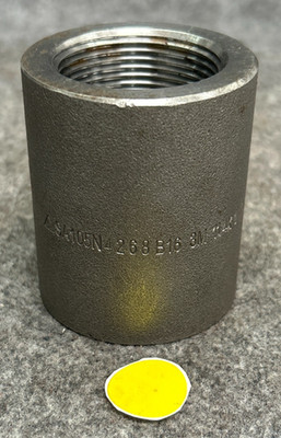 SCI FORGED CARBON STEEL SA105N PIPE REDUCING COUPLING  1-1/4'' FNPT X 1'' FNPT