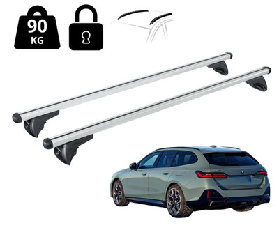 Nordrive N15060 Dachträge Querträgerr Für BMW i5 Touring 2024 E-Auto 120 cm