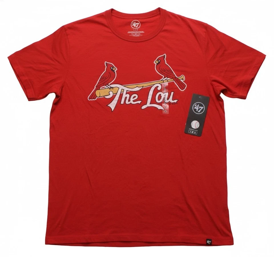 '47 Brand St. Louis Cardinals "The Lou" T-Shirt, Men's Size Large, NEW - Image 2 of 2