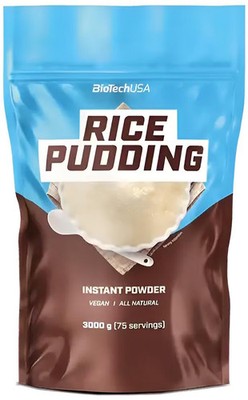 BioTech USA Rice Pudding, 3000 g Beutel, Unflavored