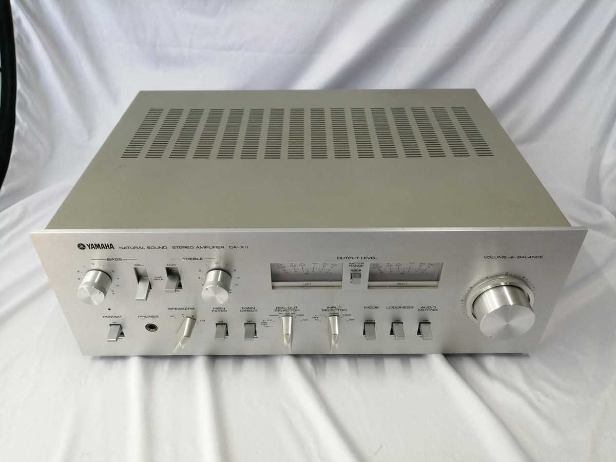 JUNK YAMAHA CA-X11 Integrated Amplifier Silver Color Audio