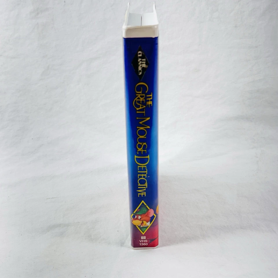 The Great Mouse Detective VHS Walt Disney Black Diamond Classic Clamshell - Image 3 of 4