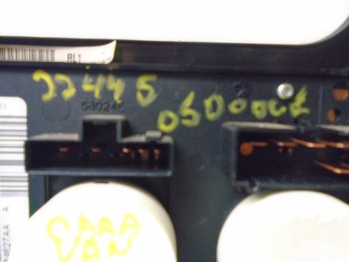04 05 06 07 Caravan Town & Country Heater AC Temperature Control OEM 05134627AA - 第 4/5 張圖片