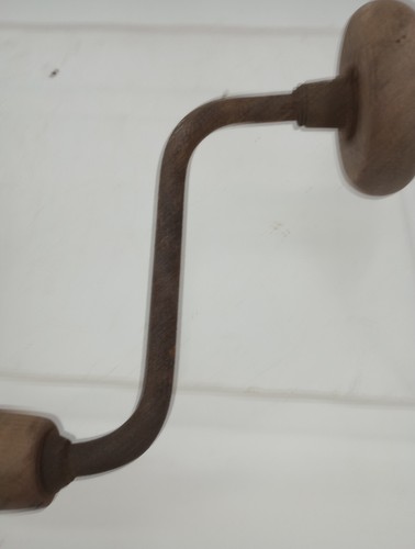 Vintage Lot Holzgriff Klammer Handbohrer eine Spezialeinsätze -  - Bild 7 von 11