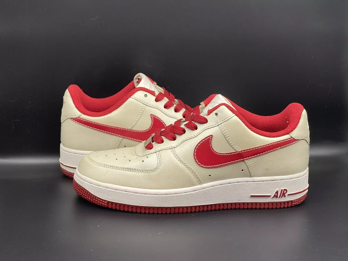 Air force one rouge femme sale
