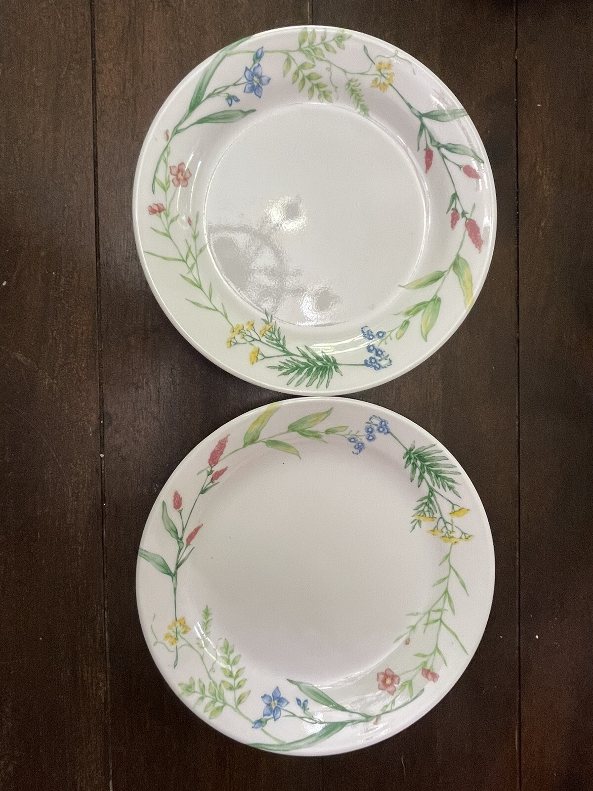 Corelle My Garden Bread Desert Plates 7.25