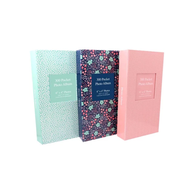 Floral Photo Albums & Boxes