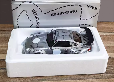 GT Spirit 1/18 – Porsche 993 RWB – Résine – Modèle Limité – Argent – Neuf
